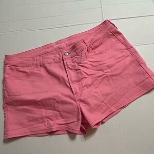 EUC 22 Old Navy Pink WOW Jean Shorts